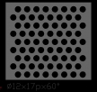 圆形 12x17PxD60
